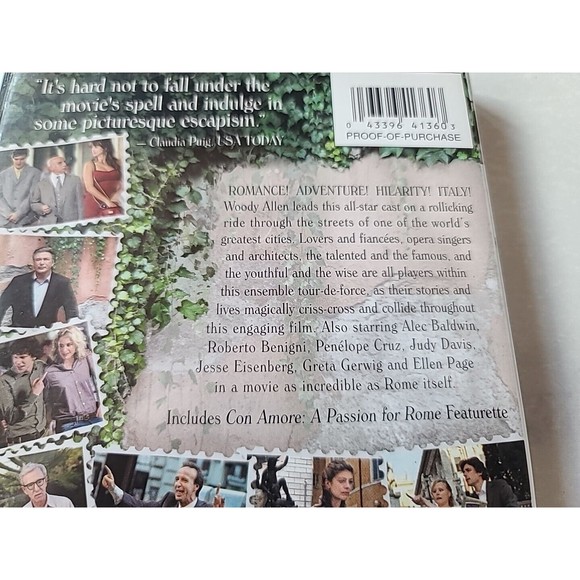 To Rome With Love (DVD, 2012) - Picture 7 of 10